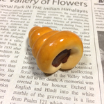 チョココロネのブローチ