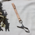 お名前入りレザーシューズクリップ