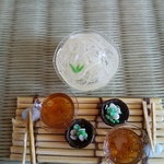 お昼はお素麺ですませましょ！