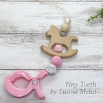 Tiny Teethのシューズクリッパー★大人気！木馬モチーフ