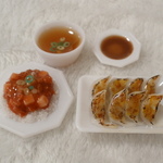 日替わりランチ④餃子☆ミニチュアフード