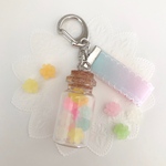《B級品》瓶詰めこんぺいとうキーホルダー✧* 