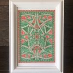 ミニ額イラスト