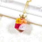 かすみ草キューブ-シマエナガを添えて-