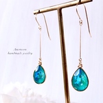 drop swarovski piace/earrings ラグーナディライト