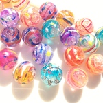 ヨーヨー風ピアス.イヤリング