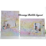 【キット】Dreamy Bubble layout A4サイズ HY 