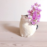 再販なし。猫の花瓶