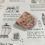 仮置きマスクケース    バラ柄(ピンク)