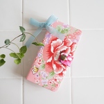★台湾花布★手帳型スマホケース(全機種対応)№49【受注製作】　　