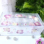 ピンク系紫陽花のティシュケース