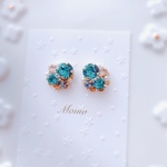 スワロフスキーに恋してる♡ビジュー♡ピアス・イヤリング