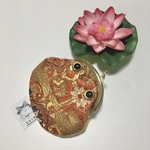 カエル 古布金襴ケロ♪宮殿♪