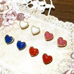 ミニハートピアス