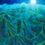 【A4額無し】空の星、海の星（屋久島・宮之浦）