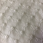 白の刺繍生地