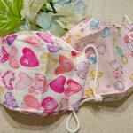 【お得な２枚セット】鼻も顎も隠れるマスク！ 小学生用 西村大臣風 立体マスク 綿100% 息がしやすい！