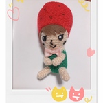 送料こみ・現品限り・ゆずファミリーのイチゴちゃん