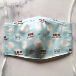 花粉症バージョン男性用立体マスク（ノーズワイヤー入り）