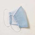  夏用大人手ぬぐいマスク【水浅葱（みずあさぎ）色】