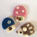 【受注製作】組み合わせ自由 ほっこりマスコット ハリネズミ入り ３個セット