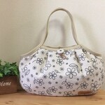 【再販】グラニーバッグ＊フラワー♡刺繍風