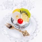 fresh fruit フルーツのピルケース　シルバー フェイクスイーツ   