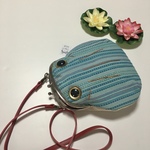 カエル ビックdeケロポシェット♪アクアステッチ♪