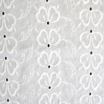 W幅綿レース刺繍生地0.5m（3）
