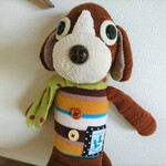 ソックスワンちゃん＊ブラウンCOLOR＊
