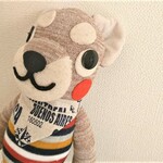 ★ソックスDOG★柴犬くん×うす茶靴下