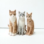 【なめやきさまご注文品】猫マスコットセット