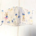 大人用立体ガーゼマスク⭐︎うさぎ