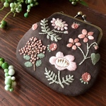 ✥お花のがま口✥   春のお花　チョコ