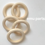 natural wood circle 50ミリ 6p