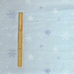 国産コットン　ダイワボウ　雪の結晶柄　グラデーション　