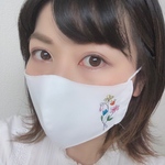 お花柄-5🌻大人気のお花柄５個目💕洗える抗菌マスク😷刺繍無料送料込み💌即日発送📮5種類からお選びください。超特大、特大、男女兼用、女性用、お子様用