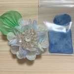 6匁羽二重紫陽花藍むらキット