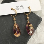 stone・gold ピアス