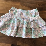 ＊h様専用＊ラメ入り花柄の2段スカート【size 130】