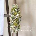 爽やかな縦型ガーランド