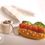 ☆再販☆ Hot dog with Coffeeキーホルダー