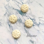 🆕【貼り付けパーツ】round design cut cabochon