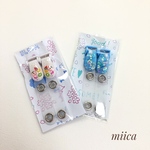 フルーツとキラキラのバンドグリップ2セット　移動ポケットに