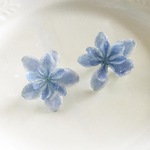 あじさい万華鏡 ピアス (Lサイズ)