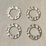 MATTE GOLD RING HOOP CHARM CHAIN PARTS