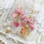 にゃんたそ様 ＊Parfum＊リボンピアス イヤリング  ヴィトライユ