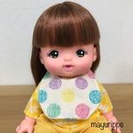 メルちゃん、ソランちゃんのスタイ♡