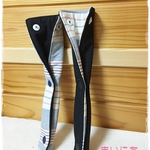 R様オーダー品：爽やかストライプ☆水筒肩紐カバー　2枚セット