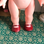 メルちゃんソランちゃん＊赤いストラップシューズ＊靴